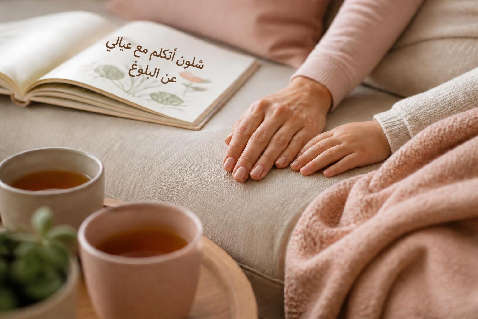 شلون أتكلم مع عيالي عن البلوغ ؟
